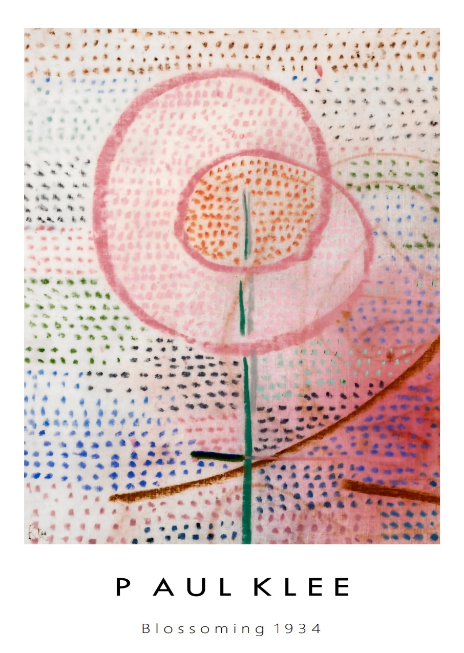Paul Klee - Blossoming Str. A5 (15x21 cm)