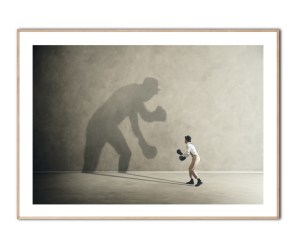 Fight plakat, 50x70 cm
