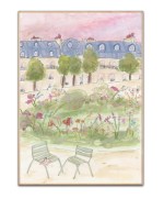 Parisian Garden by Katharina Puritscher plakat, Str. A4