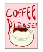 Coffee Please plakat, Str. A4