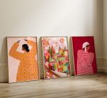 Perfekt Trio - 3 plakater i 50x70 cm - Nr. 77