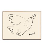 Picasso Dove plakat, Str. A3 (30x42 cm)