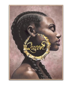 Queen By Manasseh Johnson Sr. 50x70 cm