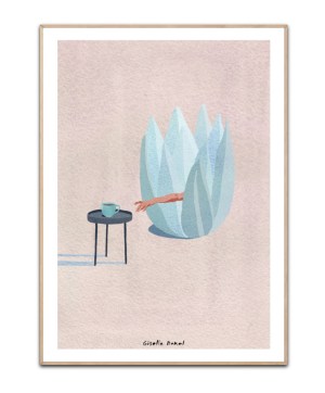 Morning Flower by Giselle Dekel 50x70 cm