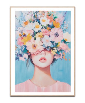 Flowerhead plakat, Str. A3 (30x42 cm)