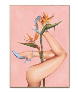 Bird of Paradise by Alexander Grahovsky 50x70 cm
