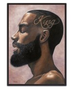 King by Manasseh Johnson Sr.- Canvas Print