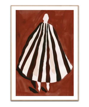 Striped Dress 50x70 cm