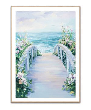 Flower Bridge 50x70 cm