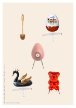 Ægget, koglen, svanen, bamsen, dråben (limited edition) Str. A5 (15x21 cm)