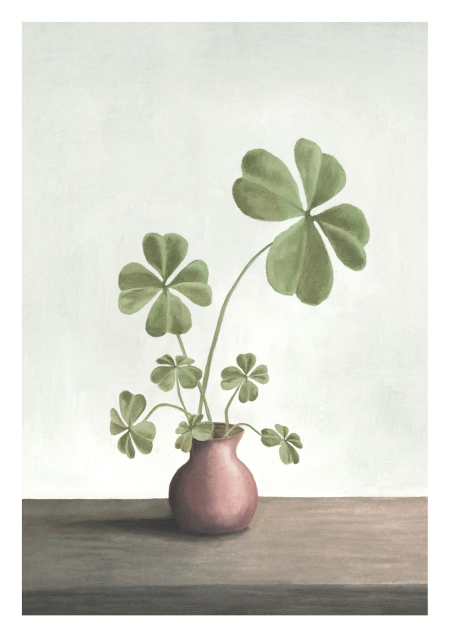 Clover luck Str. A5 (15x21 cm)