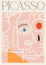 Picasso abstract Str. A5 (15x21 cm)