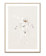Ethereal Flowers plakat, Str. A3 (30x42 cm)
