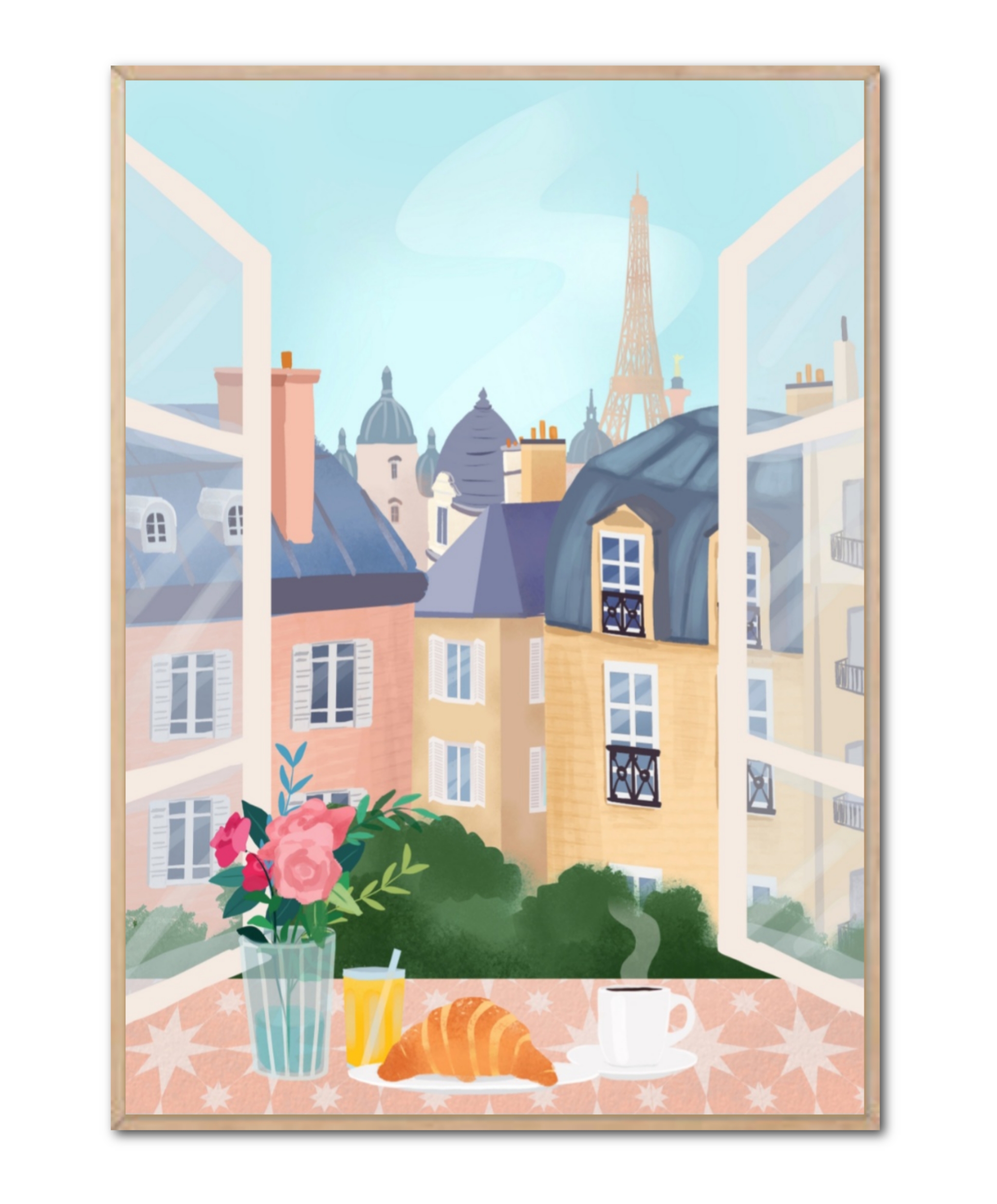 Paris By Petra Lizde plakat, Str. A3 (30x42 cm)