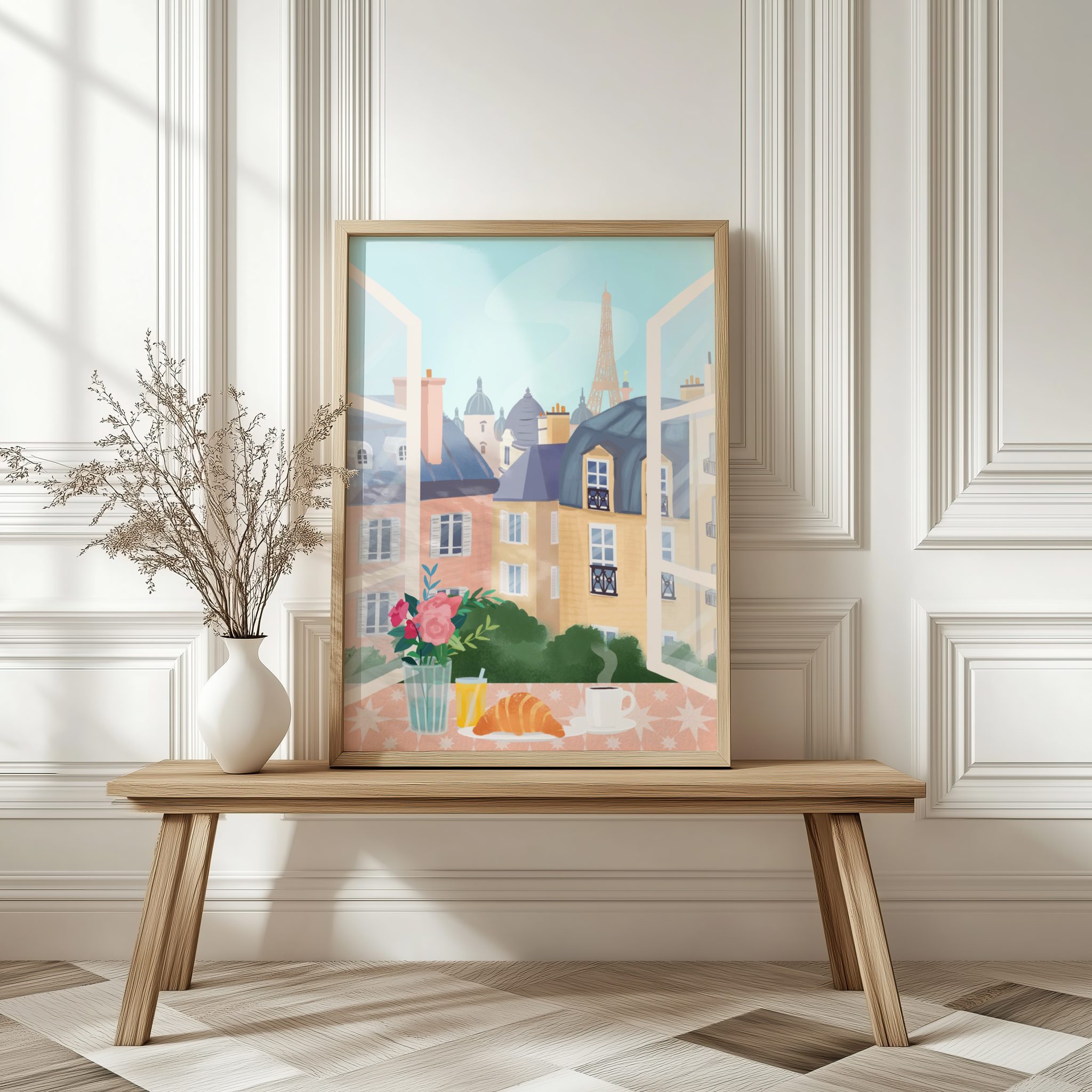 Paris by Petra Lizde plakat, Str. 50x70 cm - Billede 2