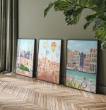 Perfekt Trio - 3 plakater i 50x70 cm - Nr. 81