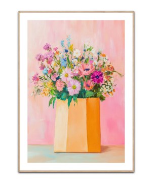 A bag of Flowers plakat