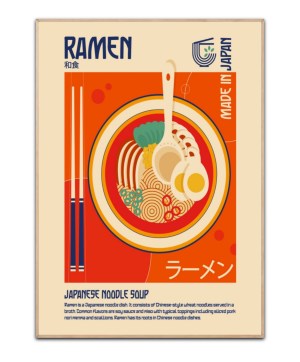 Japanese Ramen plakat