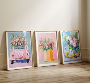 Perfekt Trio - 3 plakater i 50x70 cm - Nr. 84