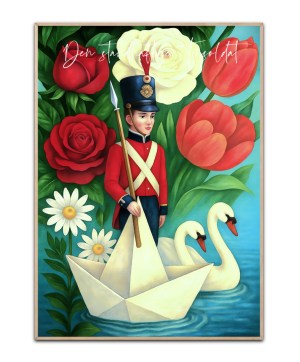 Den standhaftige Tinsoldat x Rikke Boisen plakat