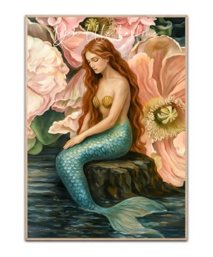 Den lille havfrue x Rikke Boisen plakat