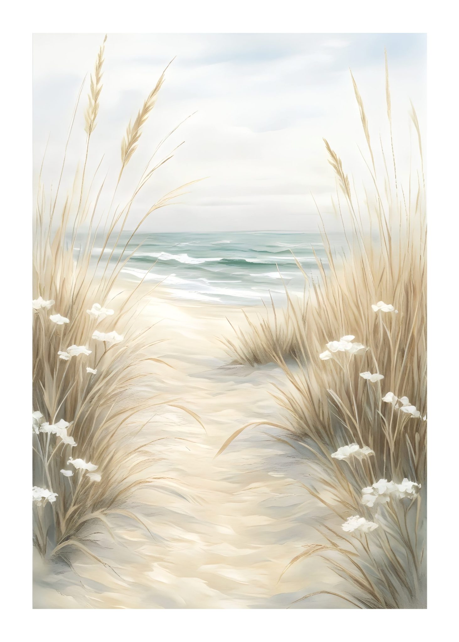 Path to the sea plakat
