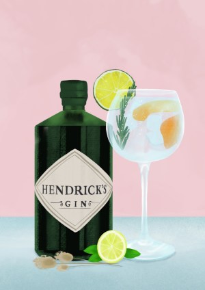 Gin henricks Str. A5 (15x21 cm)