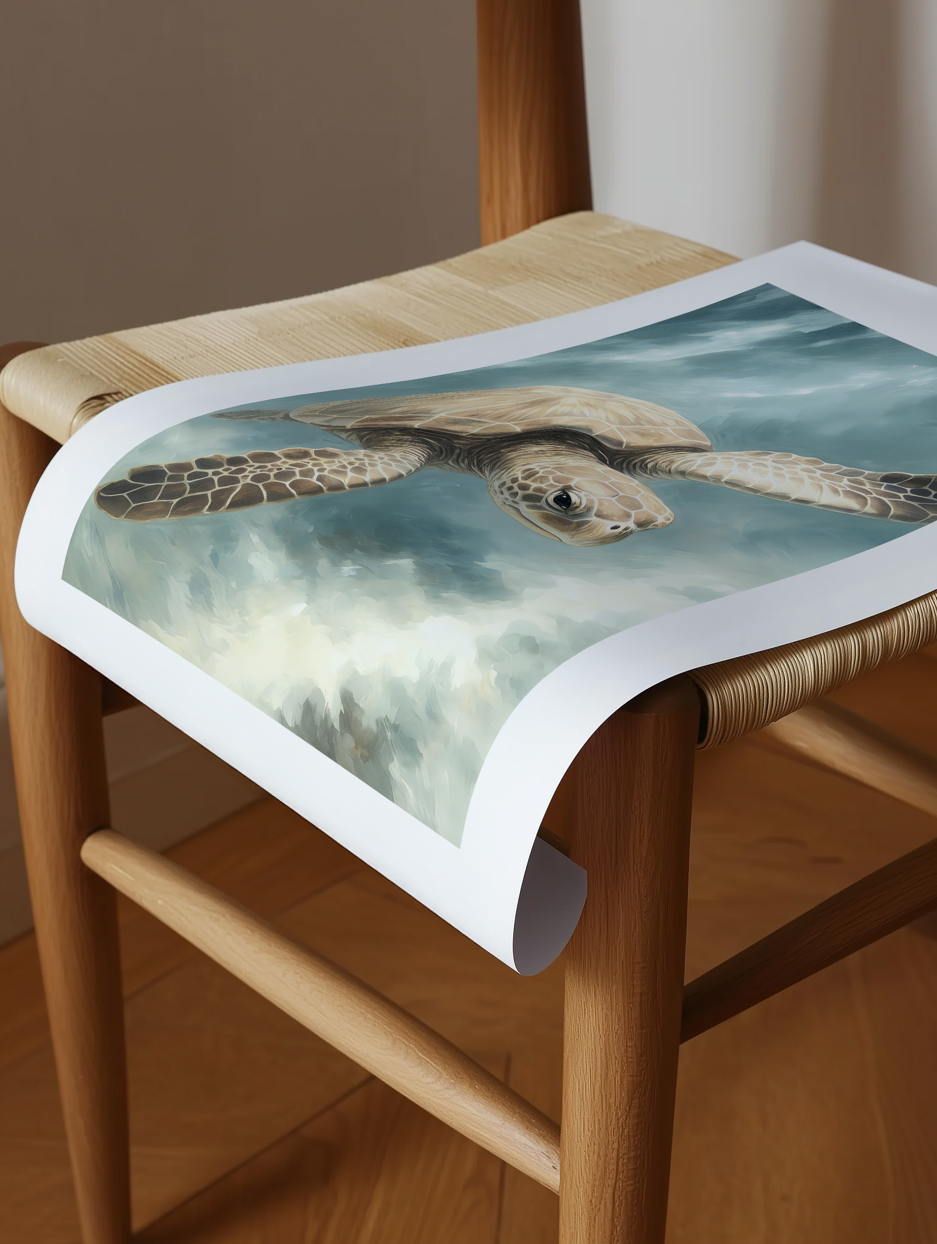 Ocean Wanderer plakat 50x70 cm - Billede 3