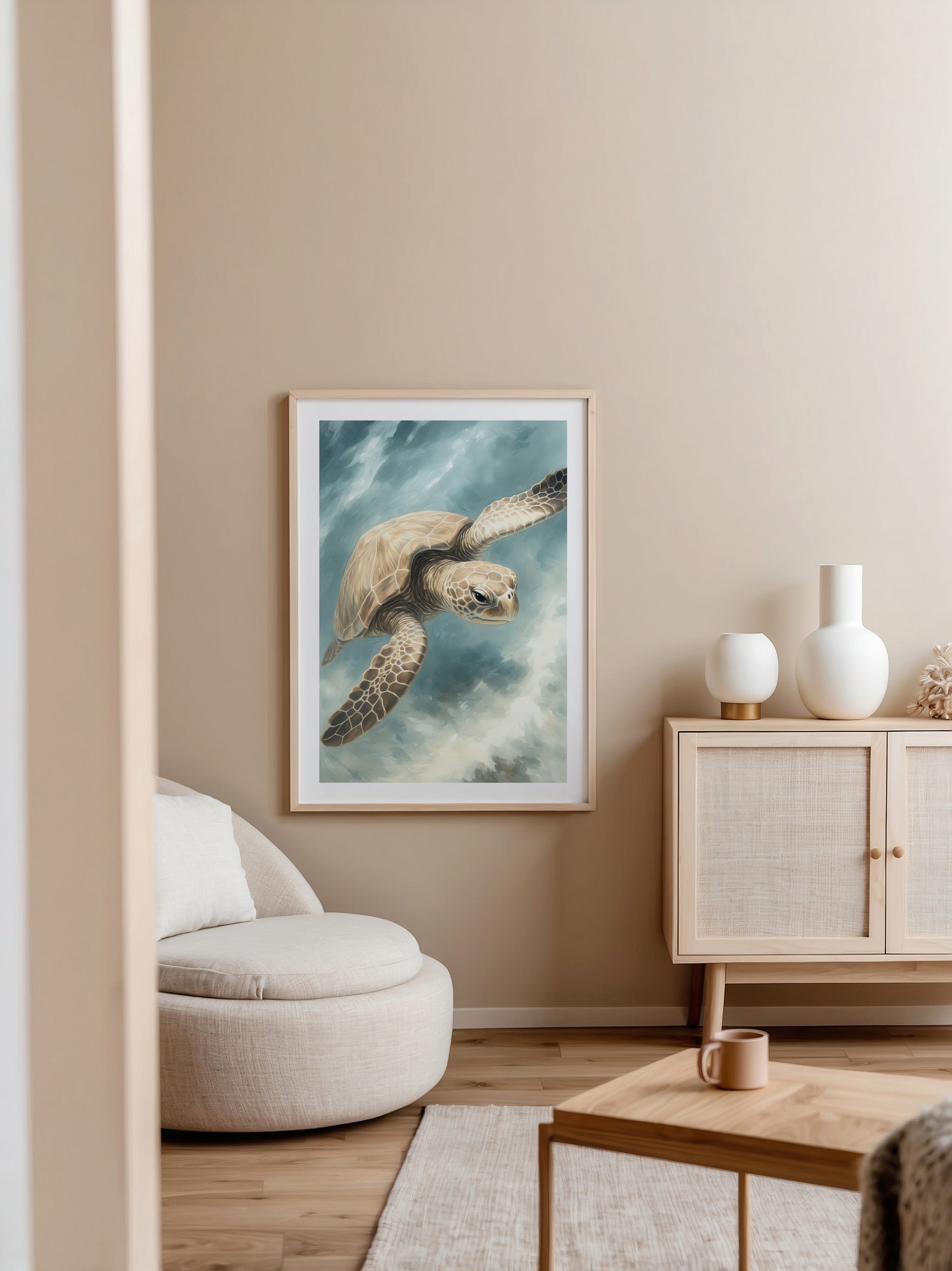 Ocean Wanderer plakat 50x70 cm - Billede 4