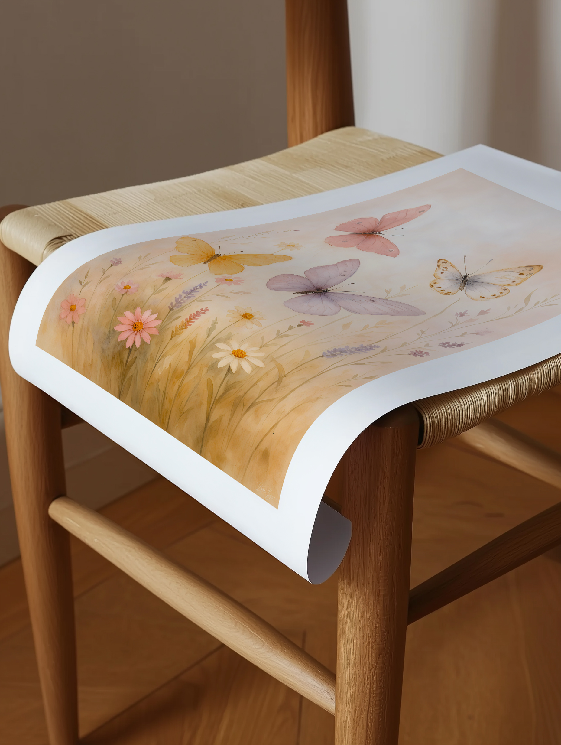 Sommerflugt plakat - Billede 3