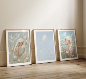 Perfekt Trio - 3 plakater i 50x70 cm - Nr. 88