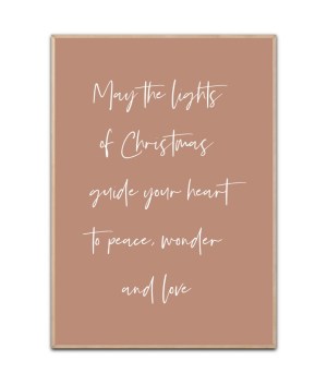 May the lights.. plakat Str. 50x70 cm