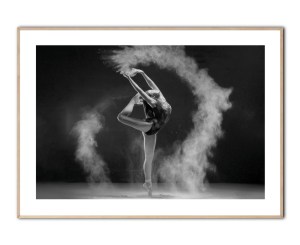 The art of dust plakat 50x70 cm