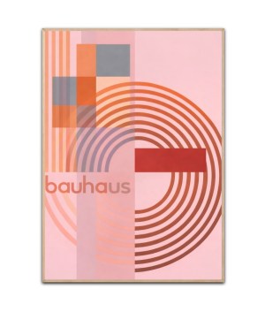 Bauhaus geometric plakat