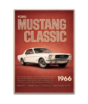 Ford Mustang plakat
