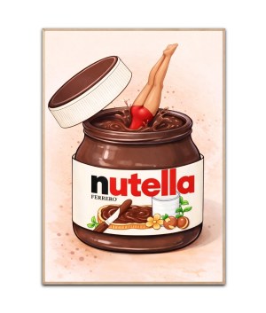 Nutella plakat Str. A3 (30x42 cm)