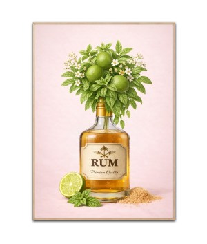 Rum (Mojito) plakat