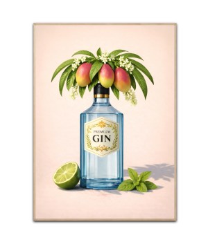 Gin (Hass) plakat