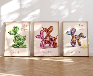 Perfekt Trio - 3 plakater i 50x70 cm - Nr. 109