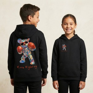 NØVN x Ideal Poster - Keep Fighting Hoodie (Børn)