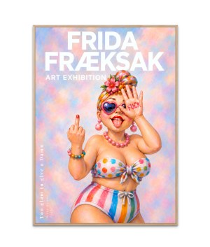 Frida Fræksak plakat