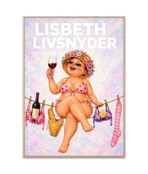 Lisbeth Livsnyder plakat