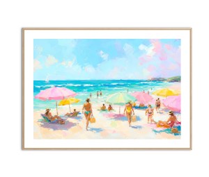 Coastal Pastels plakat