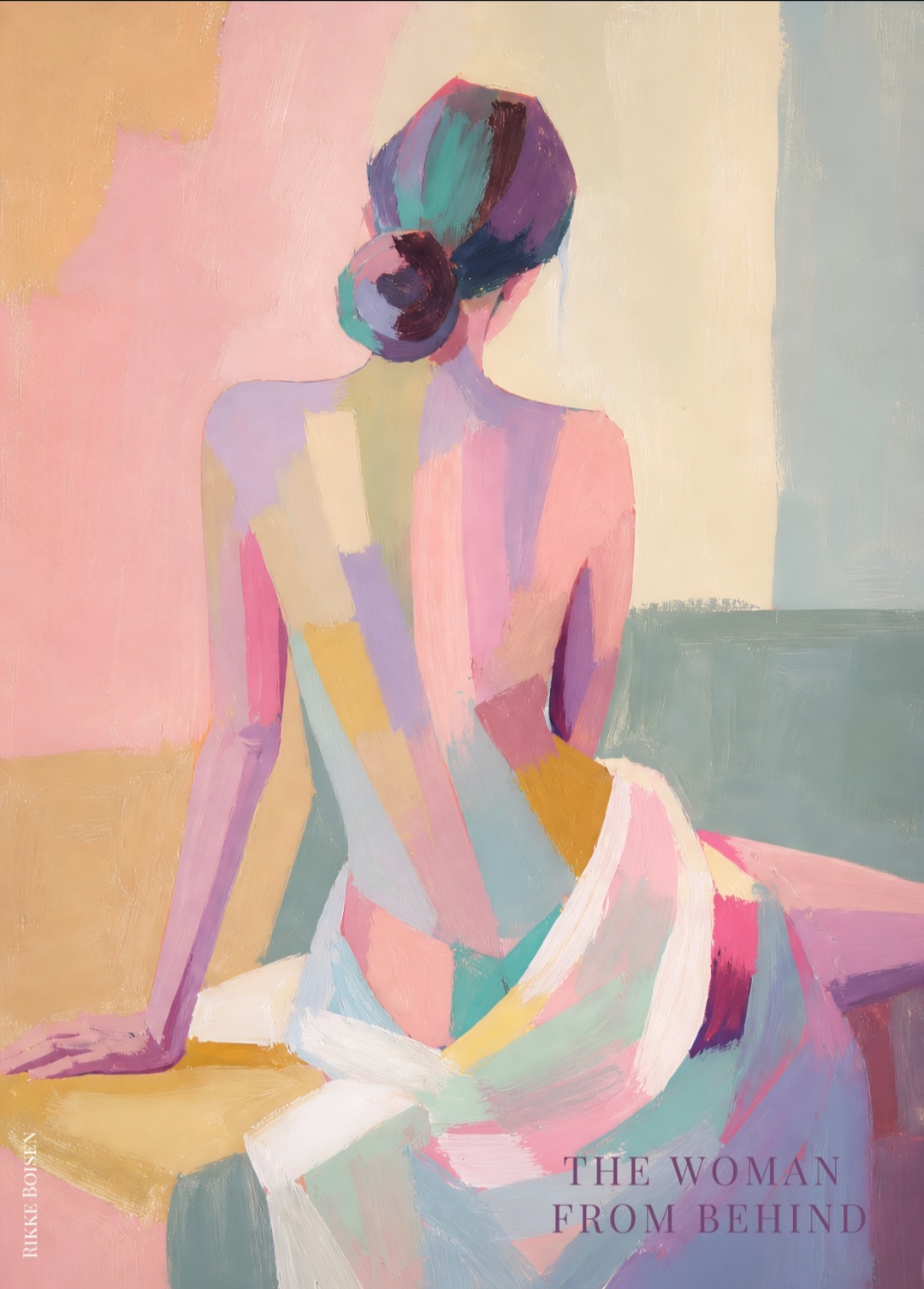 The Woman from behind plakat - Billede 2