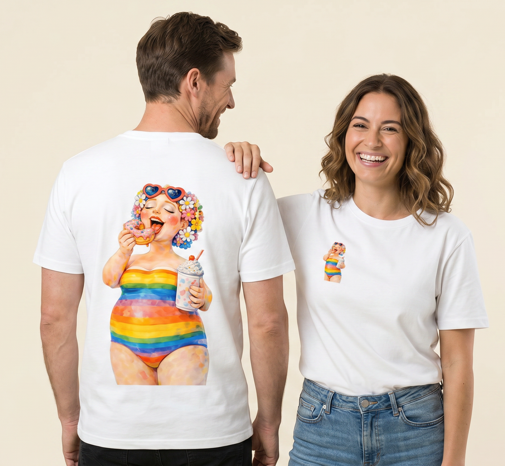 NØVN x Ideal Poster - T-shirt Lotte Lækkerbisken - Flere farver