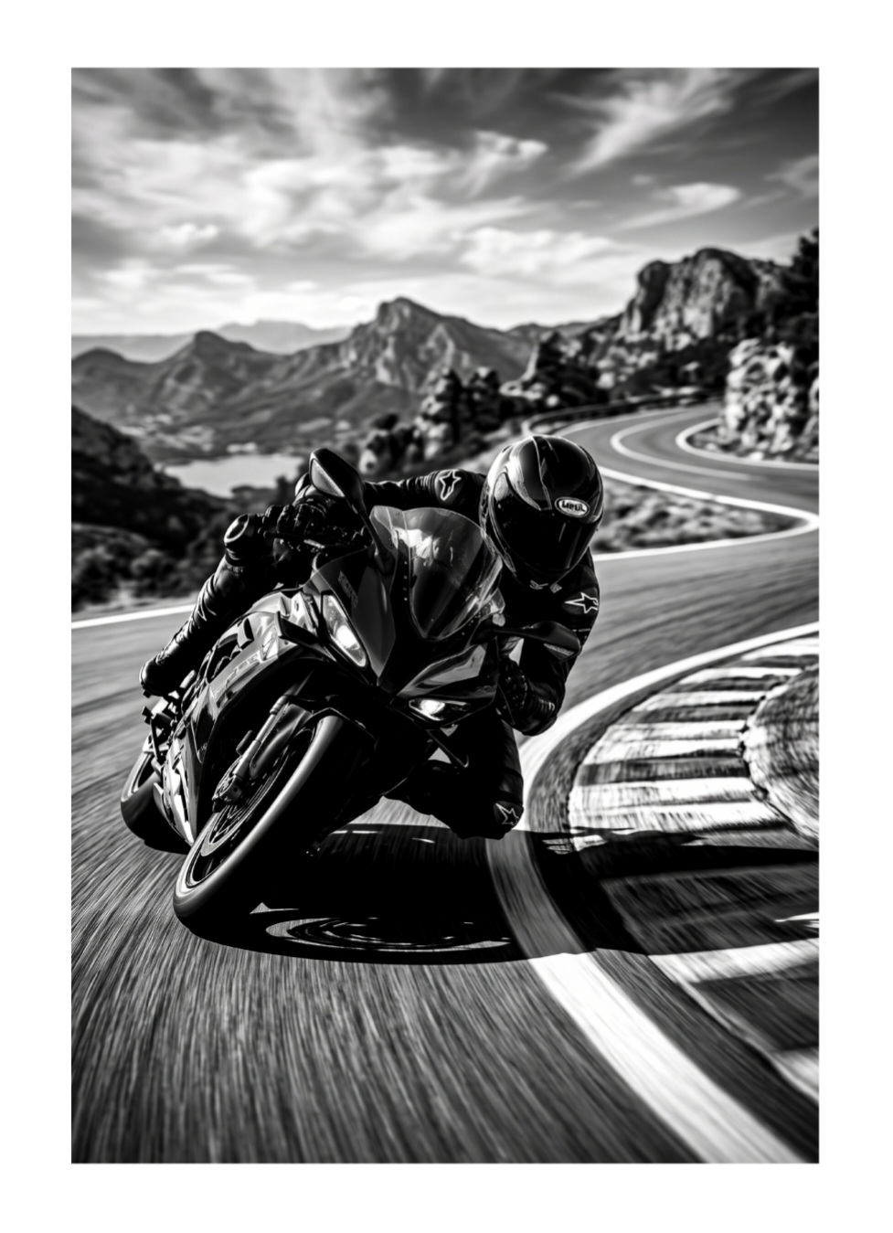 Ride the Curves Plakat - Billede 2