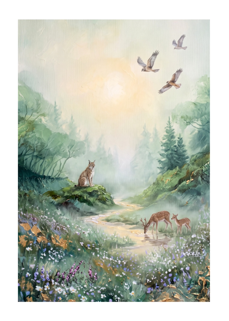 Summer Forest Plakat - Billede 2