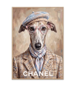 Chanel Dog plakat