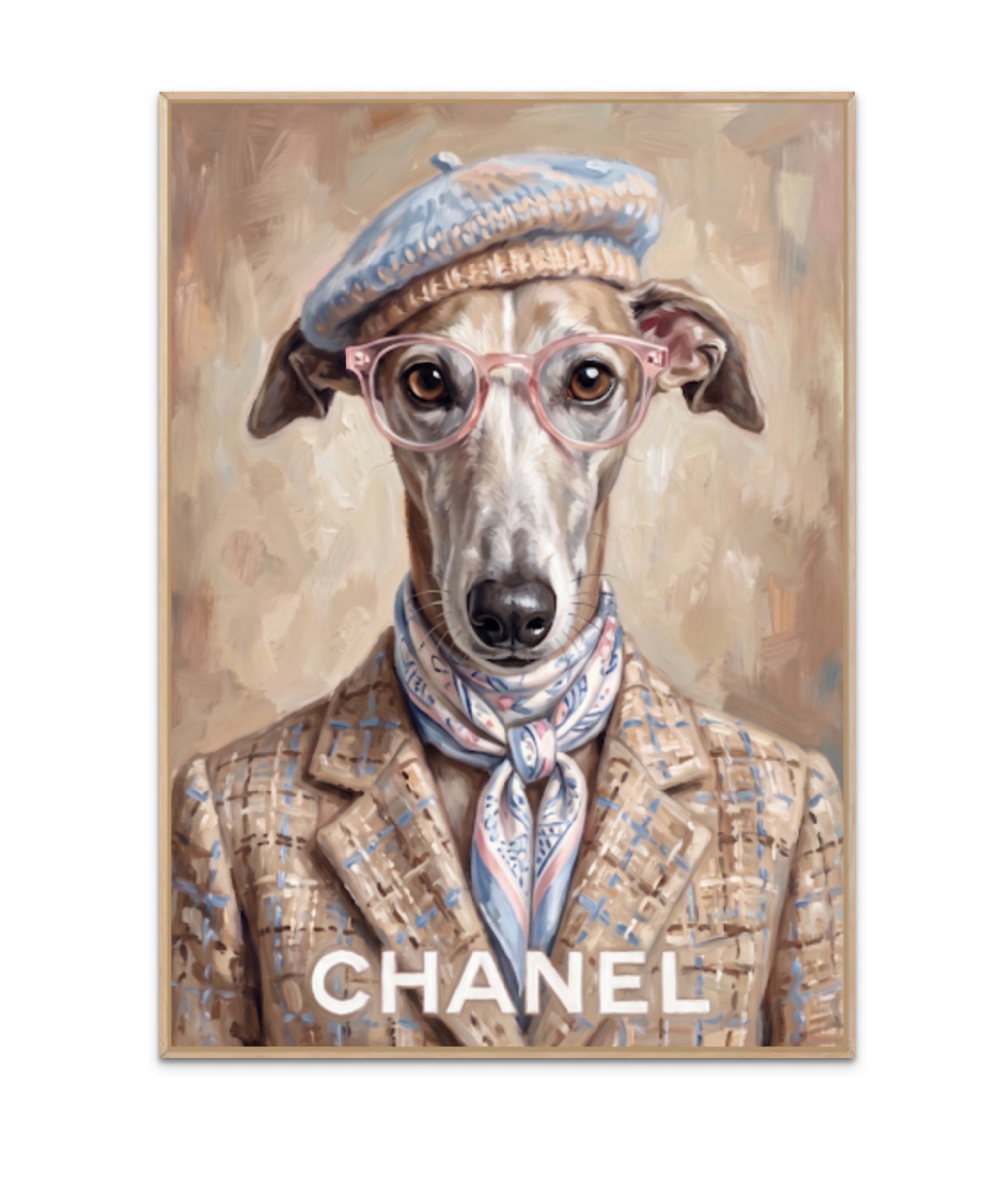 Chanel Dog plakat