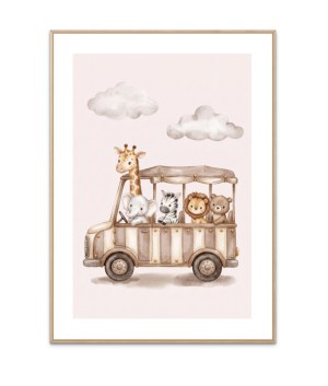 Safari Eventyr plakat